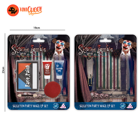 Halloween Skeleton Party Make Up Set|Clown