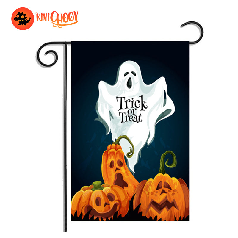 Happy Halloween Garden Flag for Outside|Ghost