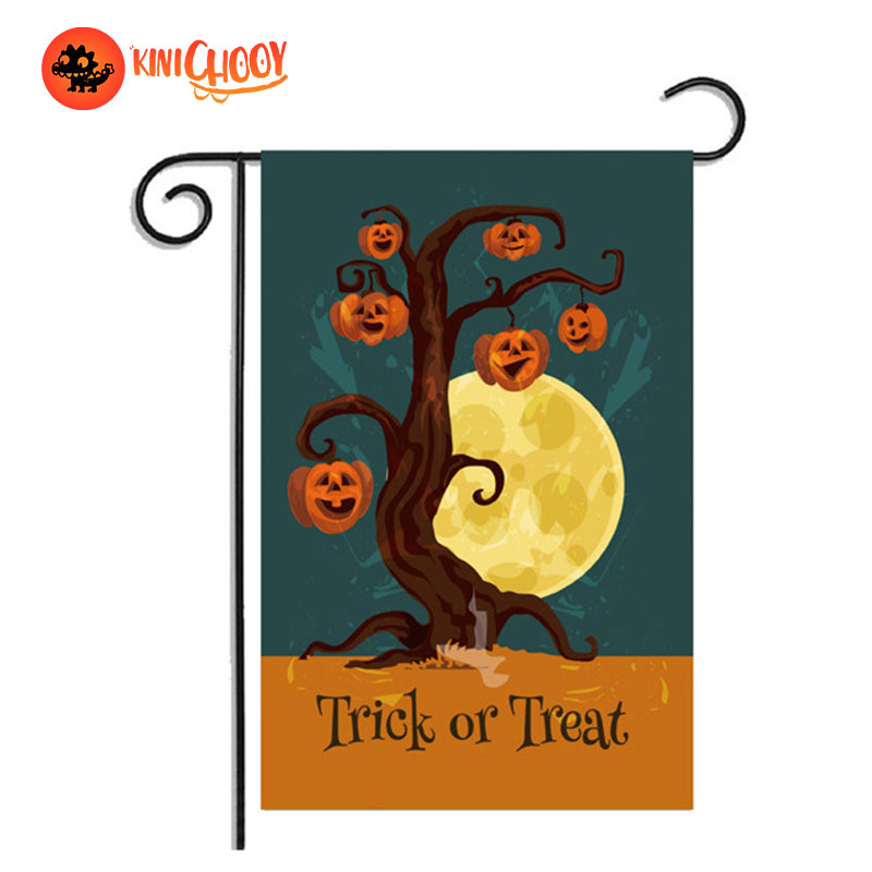 Halloween Garden Flag for Outside|Tree