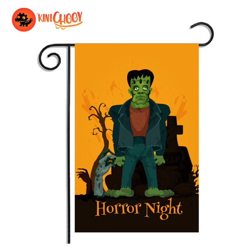 Halloween Garden Flag for Outside|Frankenstein