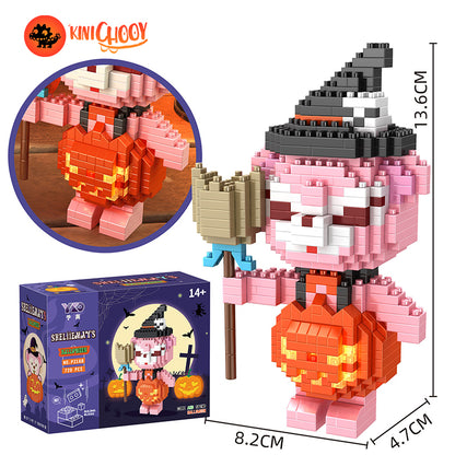 Halloween Cartoon Building Blocks