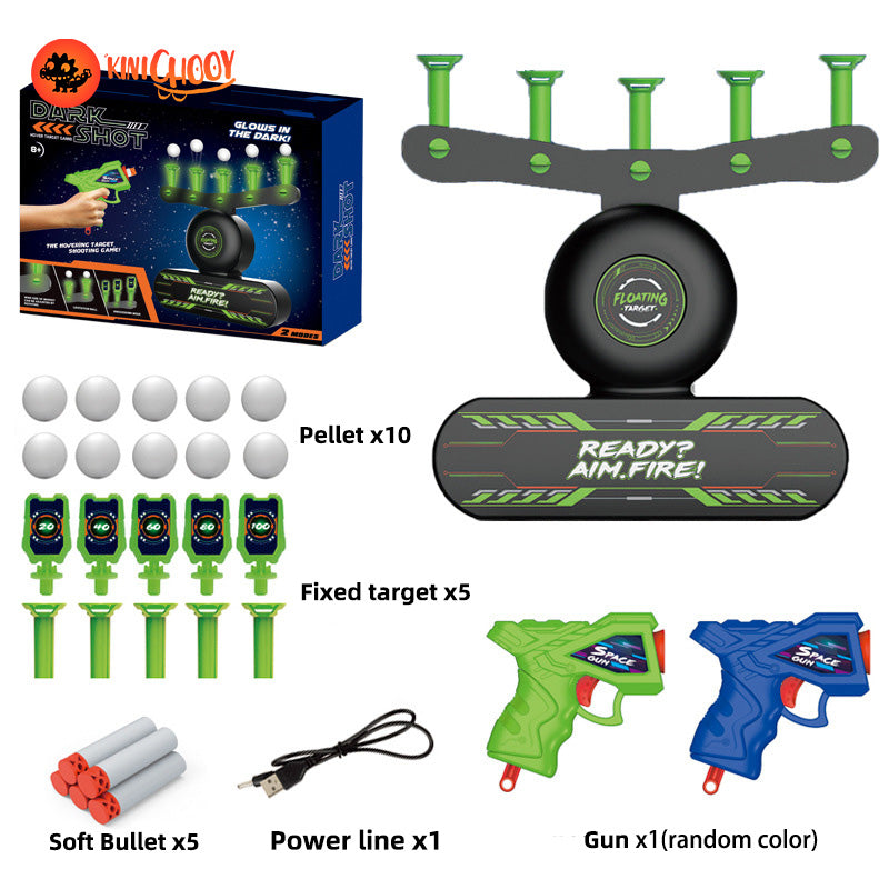 Electric suspended flying ball shooting target