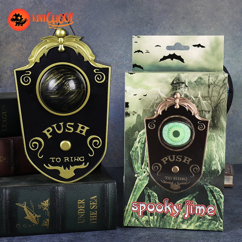 Halloween Haunted Doorbell Animated Eyeball