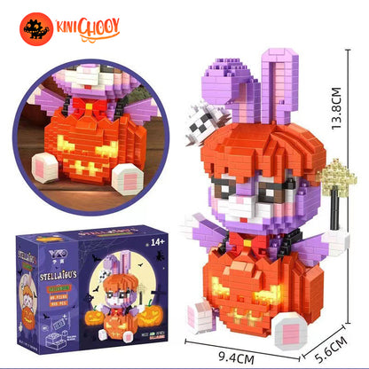 Halloween Cartoon Building Blocks