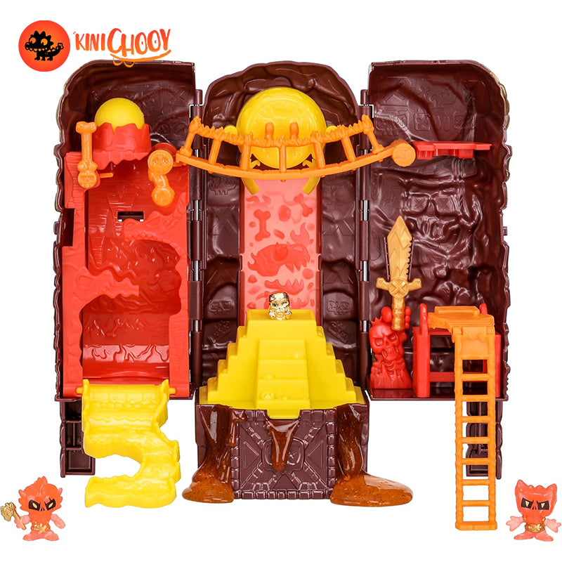 TREASURE X Skull Island Lava Tower Micro Playset