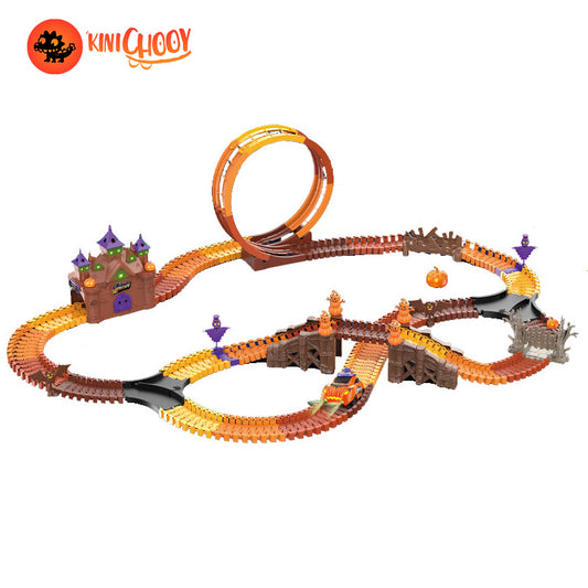 Halloween Block Track Car 268PCS