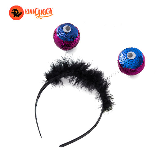 Halloween Sequined Big Eyeball Headband