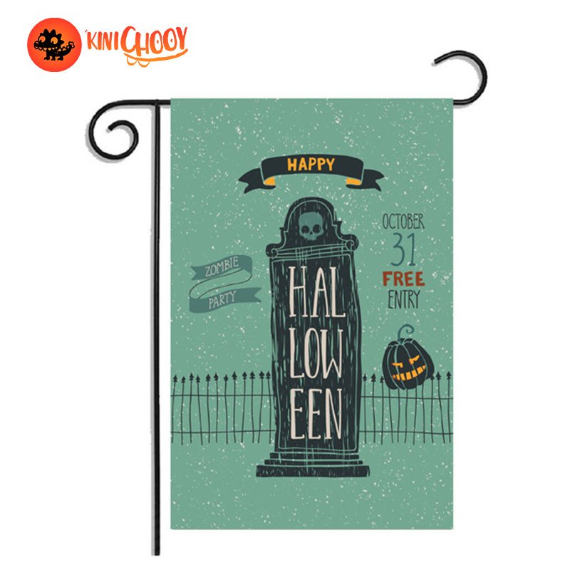 Happy Halloween Garden Flag for Outside|Call Box