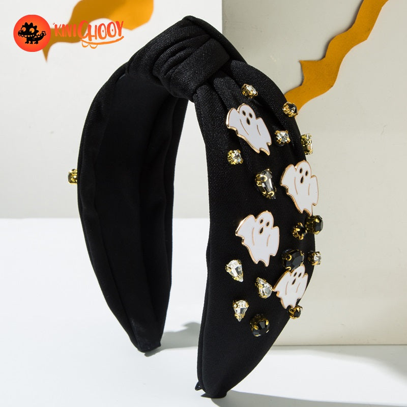 Halloween fabric diamond headband