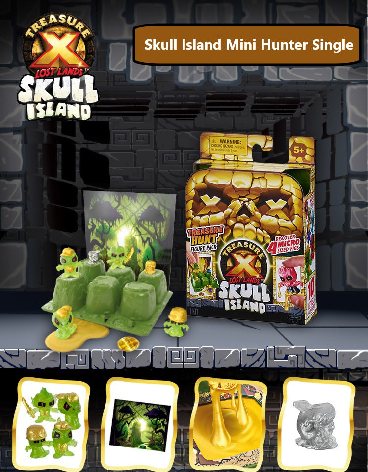 TREASURE X Skull Island Swamp Tower Micro Playset