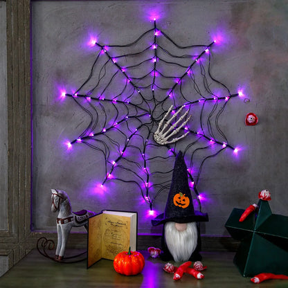 Halloween Spider Web Lights