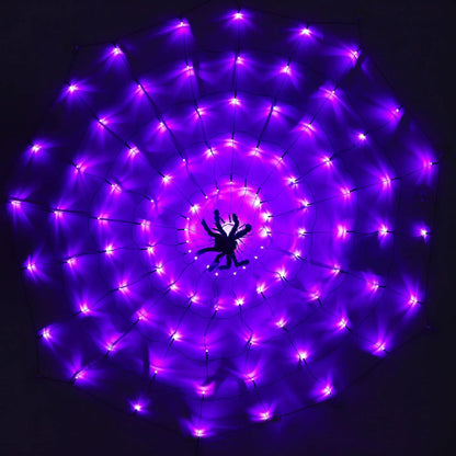 Halloween Spider Web Lights