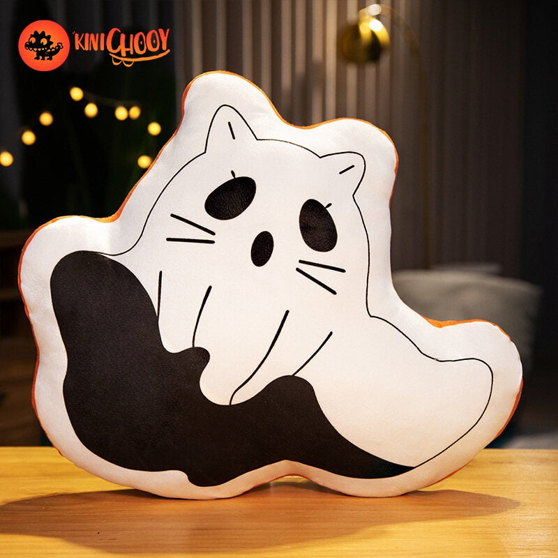 Halloween spooky theme elements soft pillow