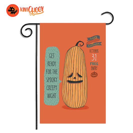 Happy Halloween Garden Flag for Outside|Squash