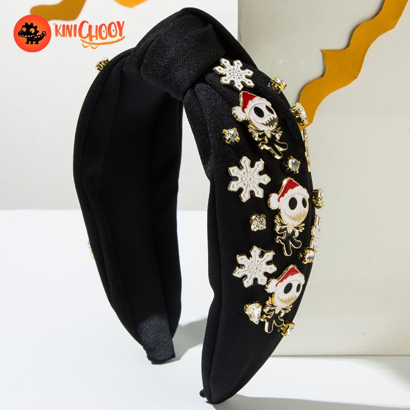 Halloween fabric diamond headband