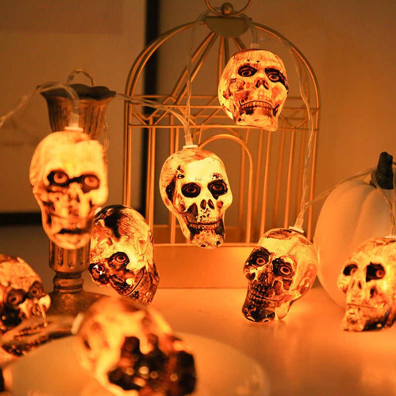 Halloween LED Light String Pumpkin Skull Ghost