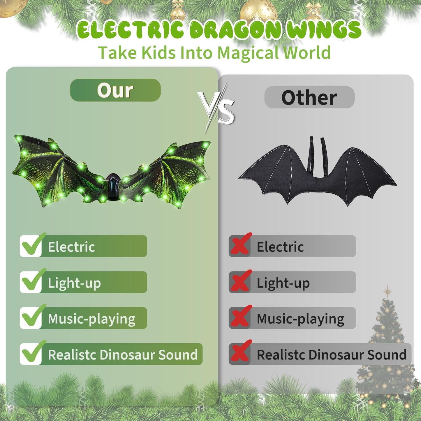 Electric Butterfly Wings Dragon Wings