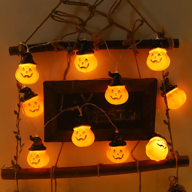 Halloween LED Light String Pumpkin Skull Ghost