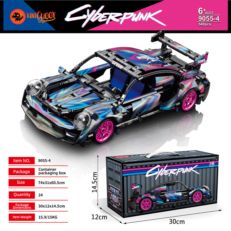 Remote Control Building Block Racing Car