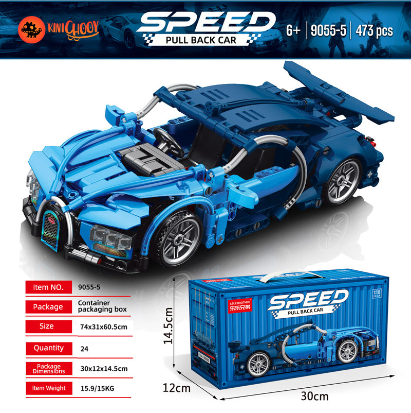 Remote Control Building Block Racing Car