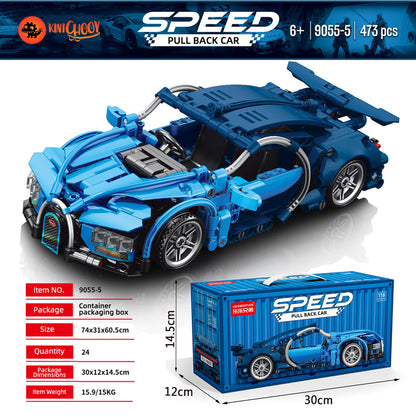 Remote Control Building Block Racing Car