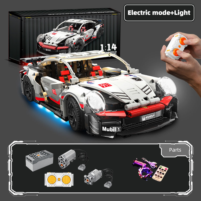 Remote Control Building Block Racing Car