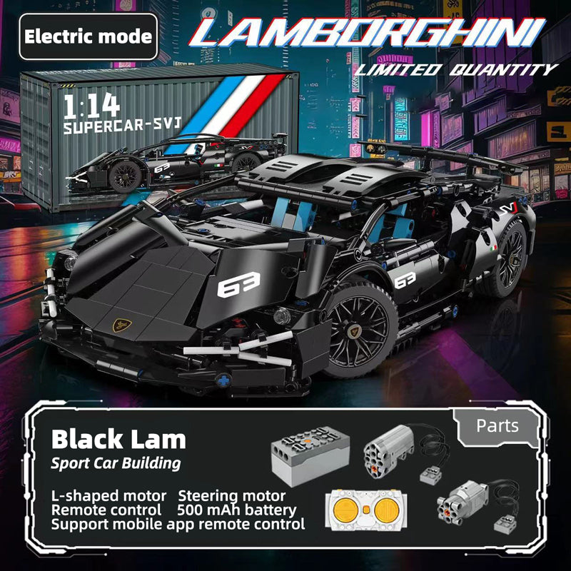 Remote Control Building Block Racing Car