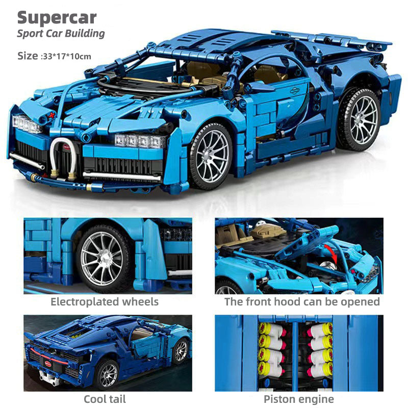 Remote Control Building Block Racing Car