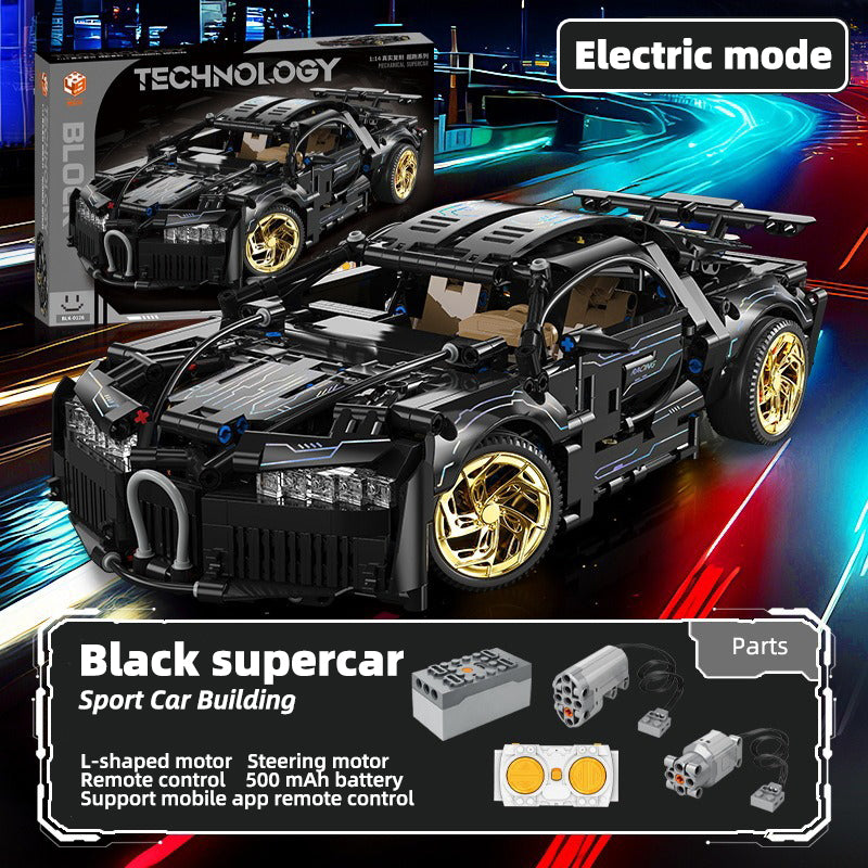 Remote Control Building Block Racing Car