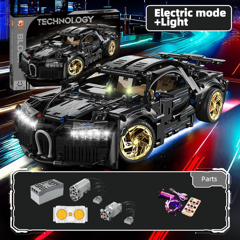 Remote Control Building Block Racing Car