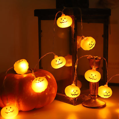 Halloween LED Light String Pumpkin Skull Ghost