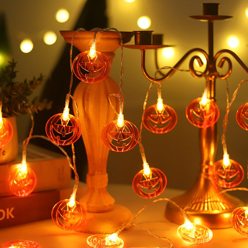 Halloween LED Light String Pumpkin Skull Ghost