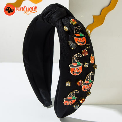 Halloween fabric diamond headband