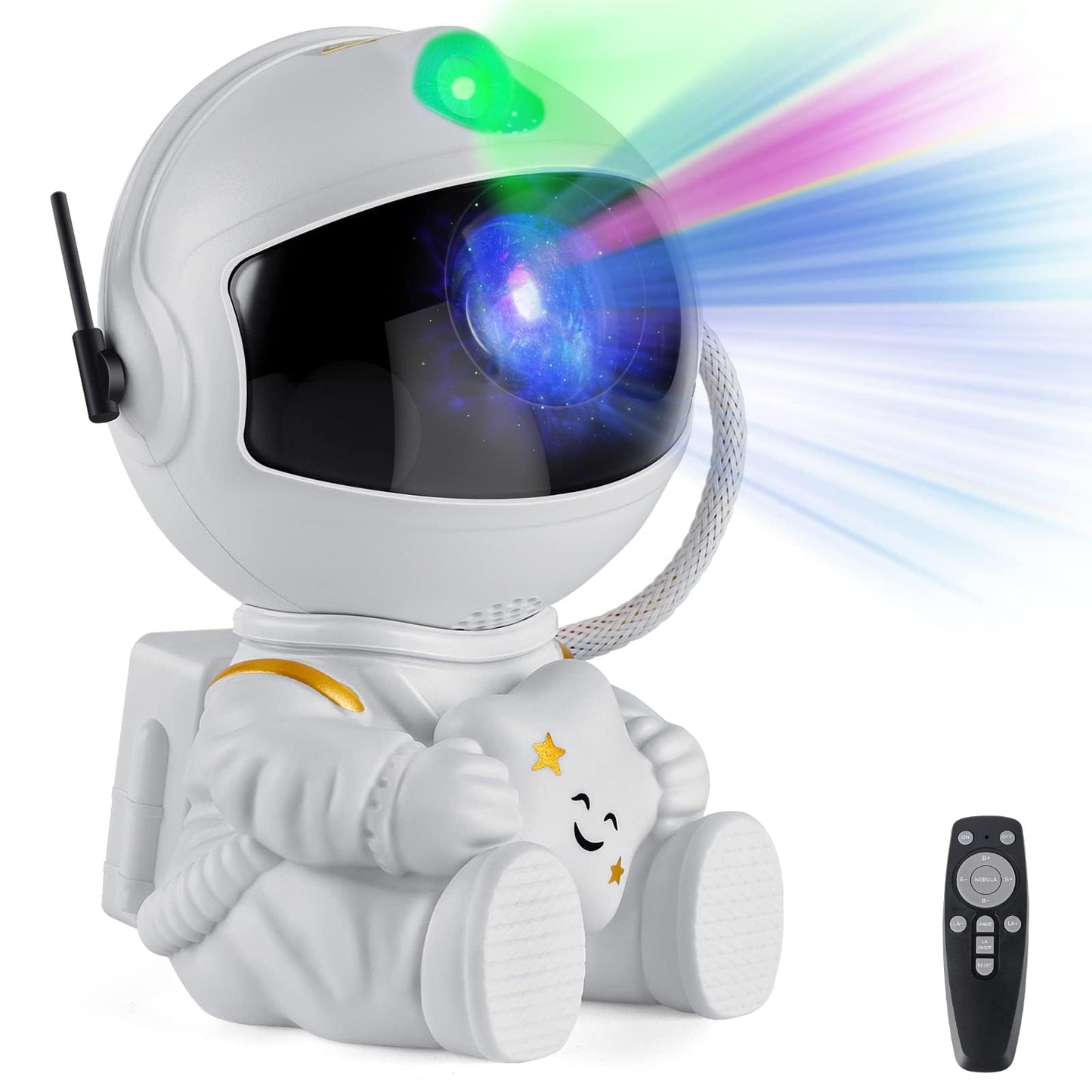 Astronaut Star Projector Night Light for Kids