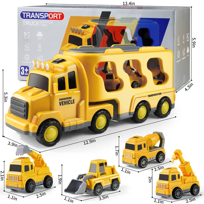 5-in-1 Container Truck Toy